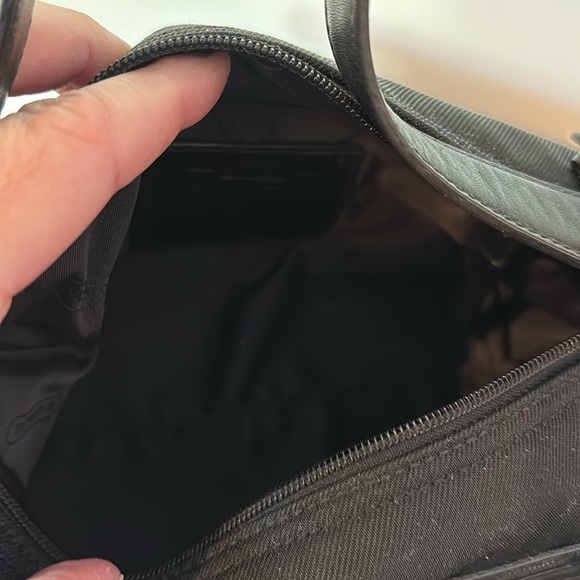 Coach nylon and leather trim mini bag - Picture 6 of 7